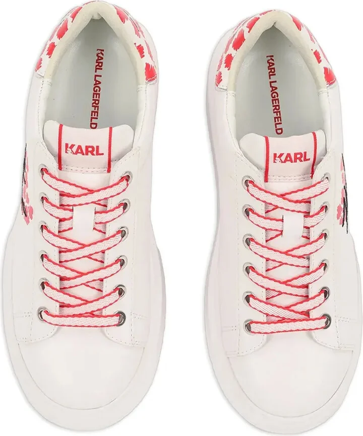 Heart-Print Platform Sneakers - Image 4