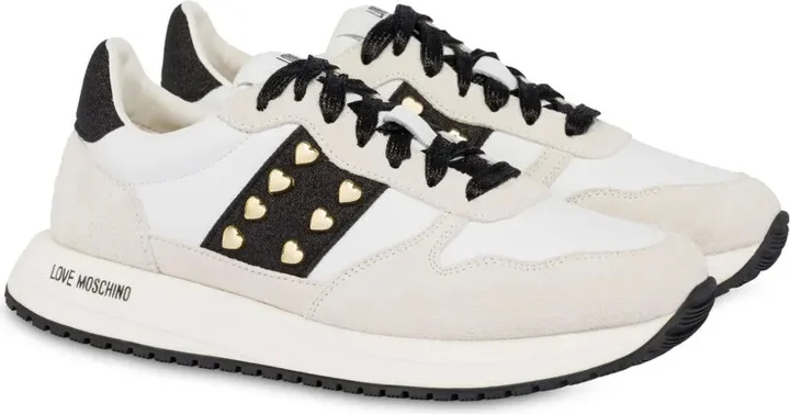 Heart Stud-Embellished Sneakers - Image 2