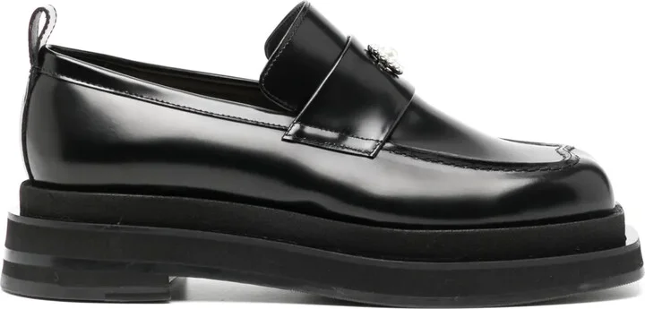 Heart Toe Platform loafers