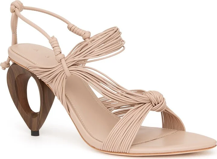 Heartwood Sculptural Heel In Colour Nude Size 36 - Image 3