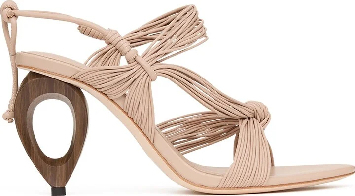Heartwood Sculptural Heel In Colour Nude Size 36