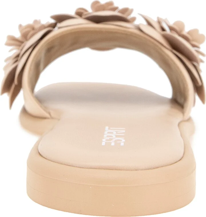 Heather Floral Appliqué Slide Sandal - Image 2
