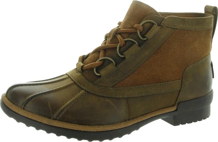 Heather Womens Suede Leather Ankle Boots
