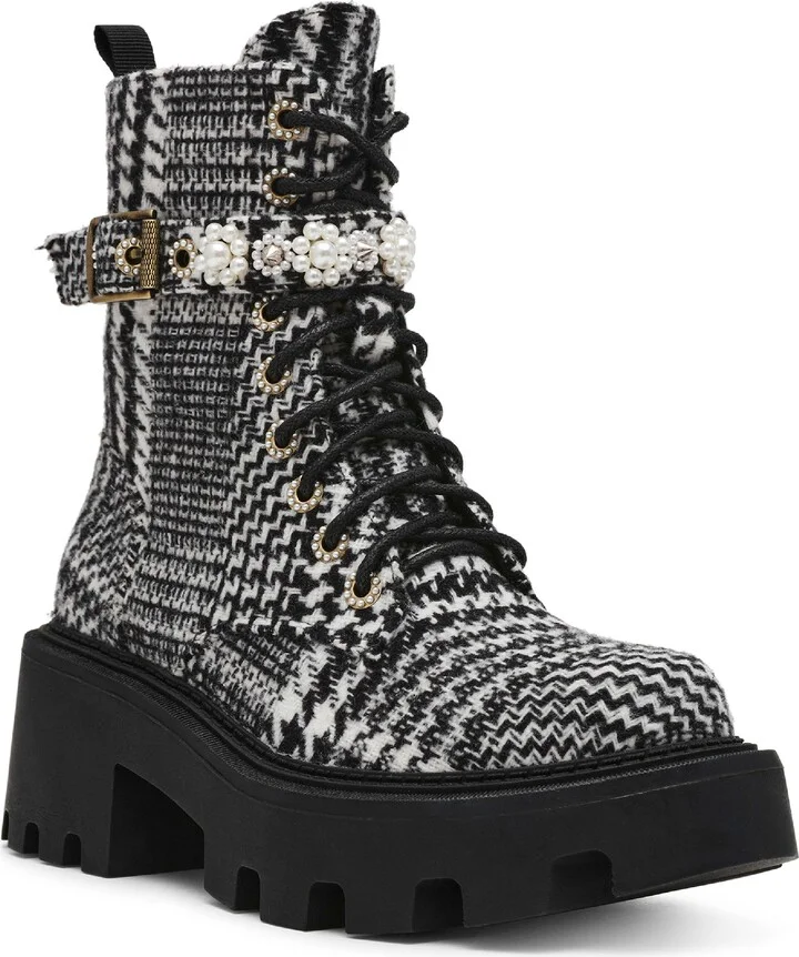 Heathr Lug Sole Platform Bootie