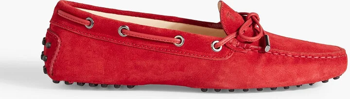 Heaven Lacetto suede loafers