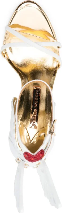 Heavenly 100mm butterfly sandals - Image 4