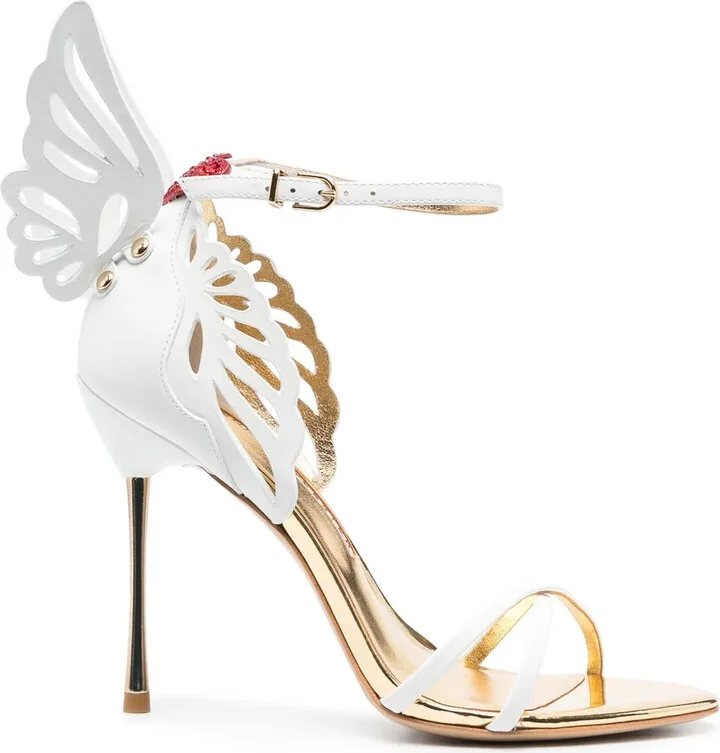 Heavenly 100mm butterfly sandals