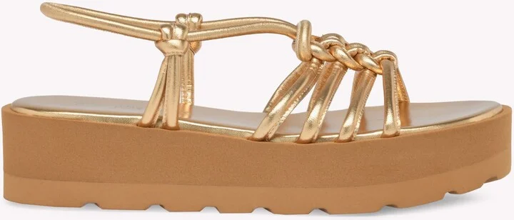 Metallic Gold Leather