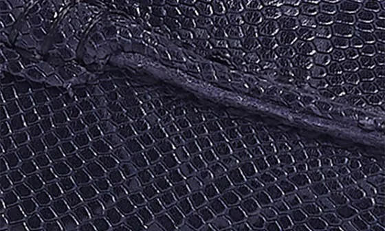 Hector Snake Embossed Leather Mule - Image 6