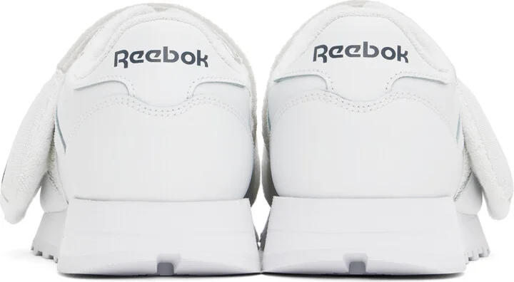 Hed Mayner White Reebok Classics Edition Classic Leather Sneakers - Image 2