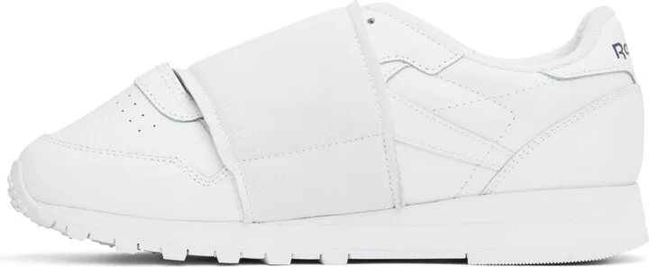 Hed Mayner White Reebok Classics Edition Classic Leather Sneakers - Image 3
