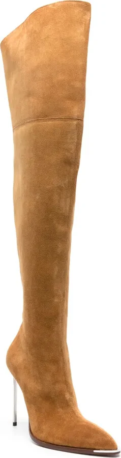Hedy 105mm suede boots - Image 2
