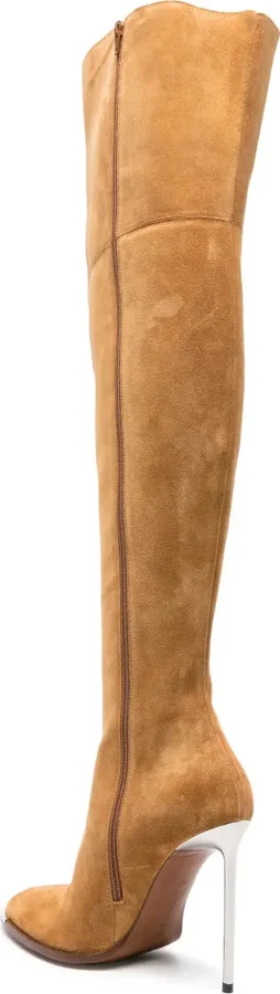 Hedy 105mm suede boots - Image 3