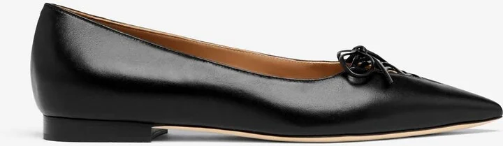 Hedy Pointed Ballet Flats in Nappa Leather