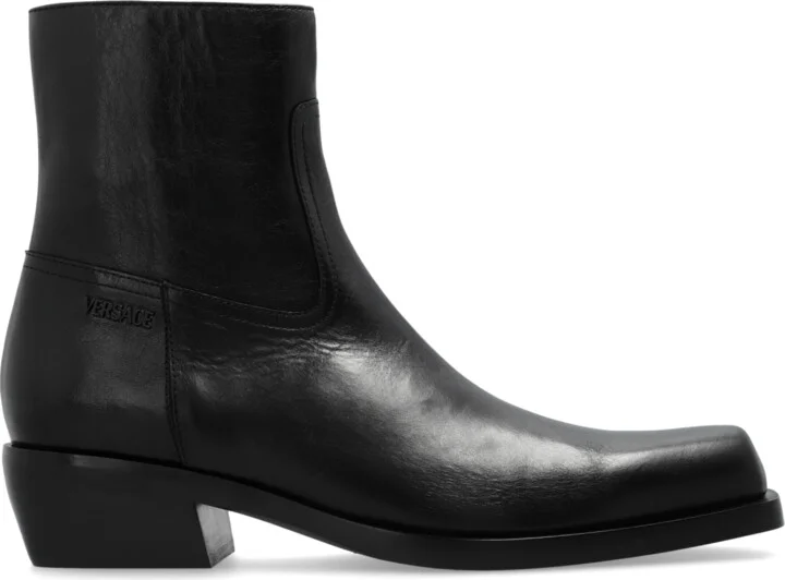 Heeled Ankle Boots, , - Black