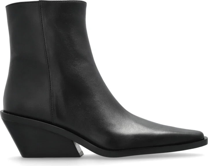 Heeled Ankle Boots `Nash`, , - Black