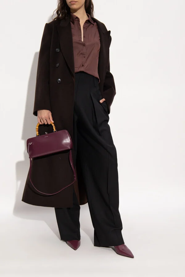 Heeled Ankle Boots "Sfera", , - Burgundy - Image 2