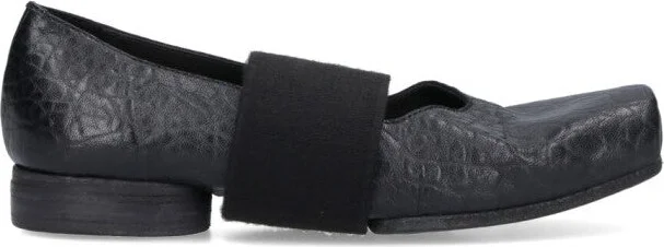 Heeled Ballerinas - Black