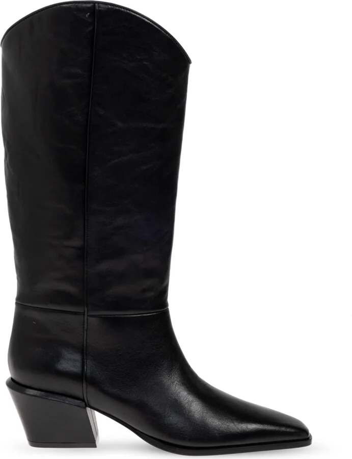 Heeled Boots `Bettina`, , - Black
