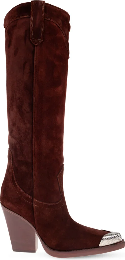 Heeled Boots `El Dorado`, , - Brown