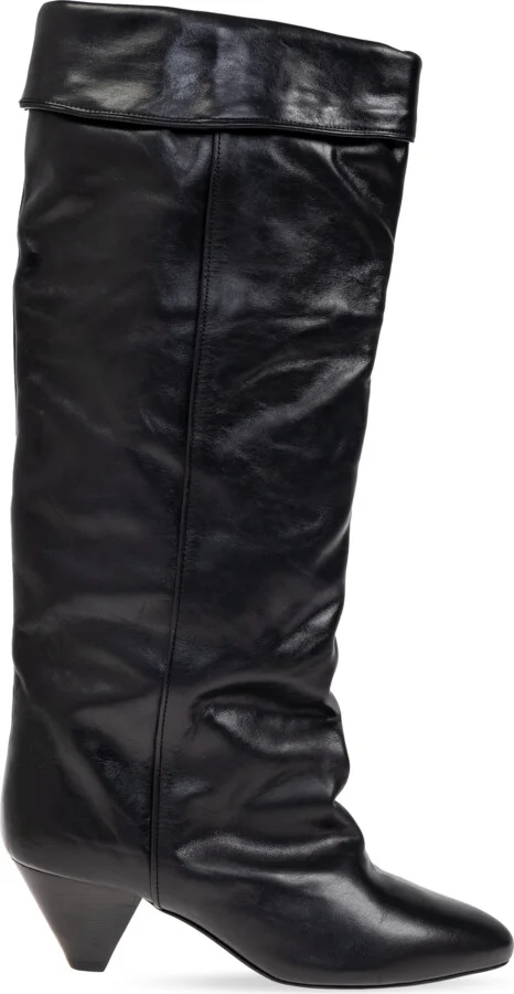 Heeled Boots `Elita`, , - Black