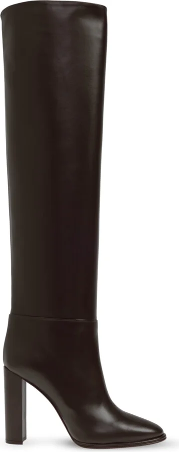Heeled Boots `Elsa`, , - Brown