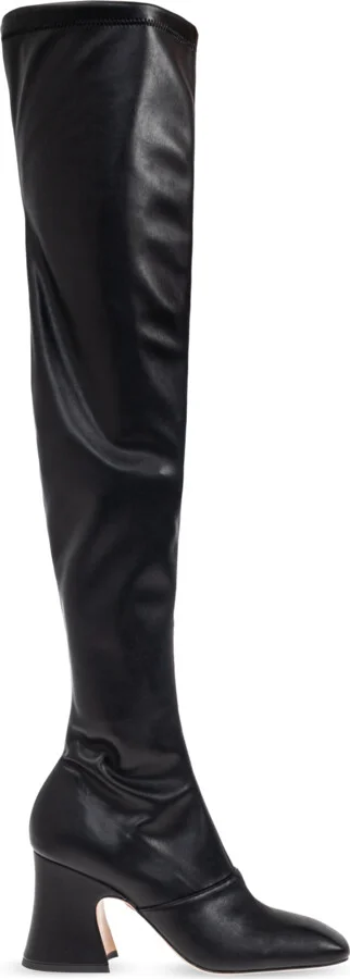 Heeled Boots `Janis`, , - Black