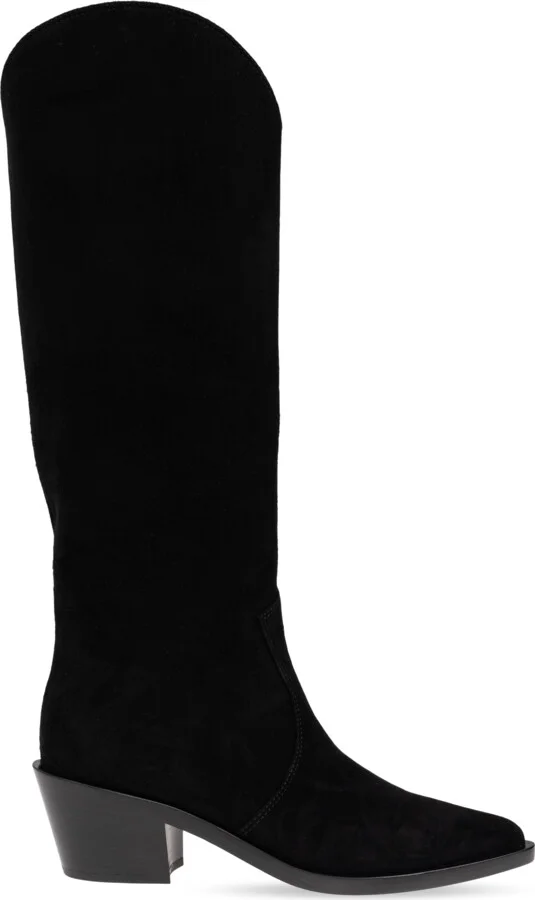 "Heeled Boots 'Waylon'", , - Black