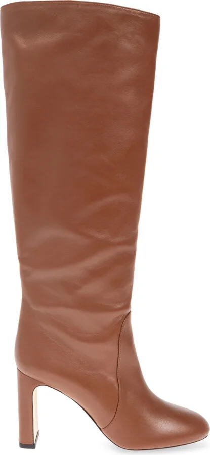 Heeled Boots `Yuliana`, , - Brown