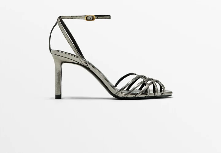 Heeled Cage Sandals - Studio