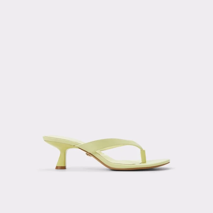 Heeled flip flop