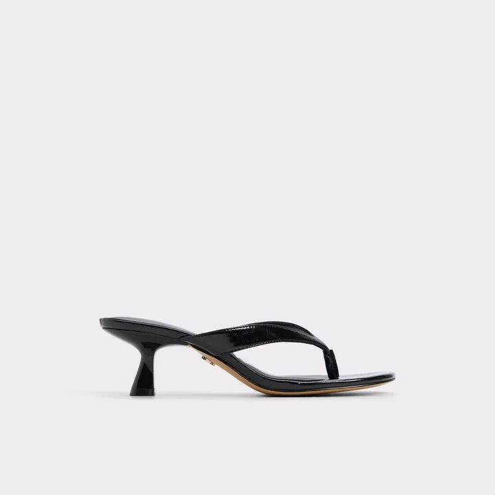 Heeled flip flop