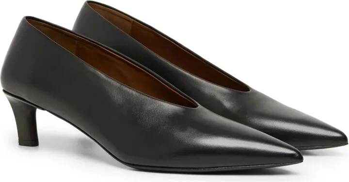 Heeled Leather Pumps - Image 2