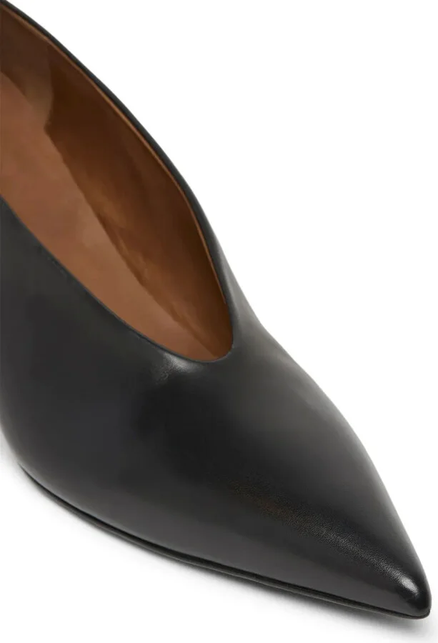 Heeled Leather Pumps - Image 4