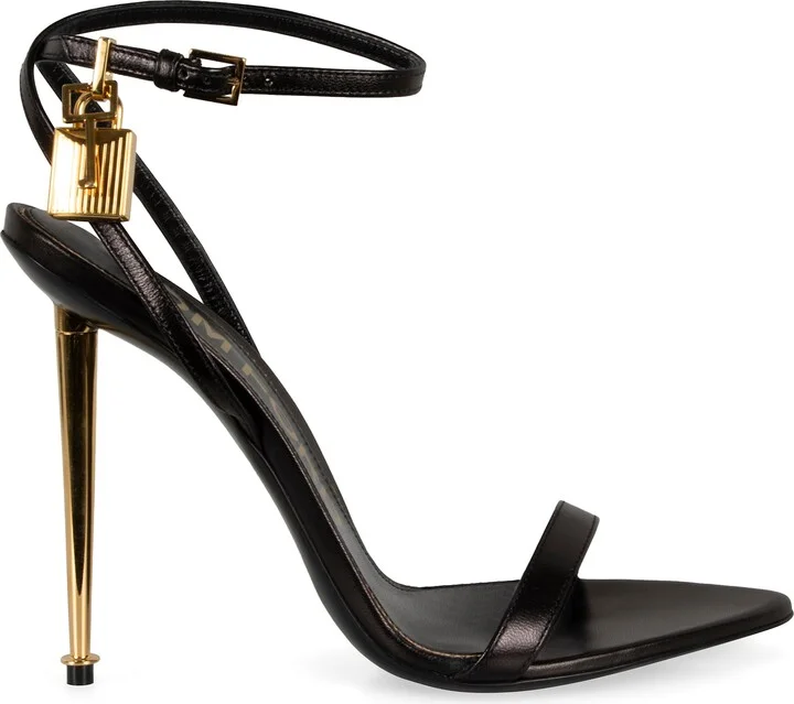 Heeled Leather Sandals - Image 2