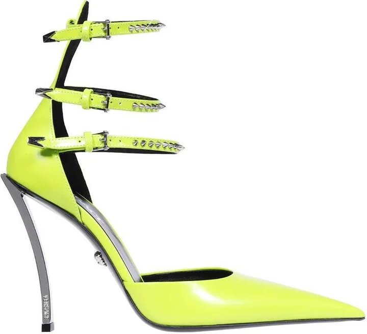 Heeled Leather Sandals