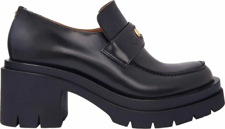 Heeled loafers
