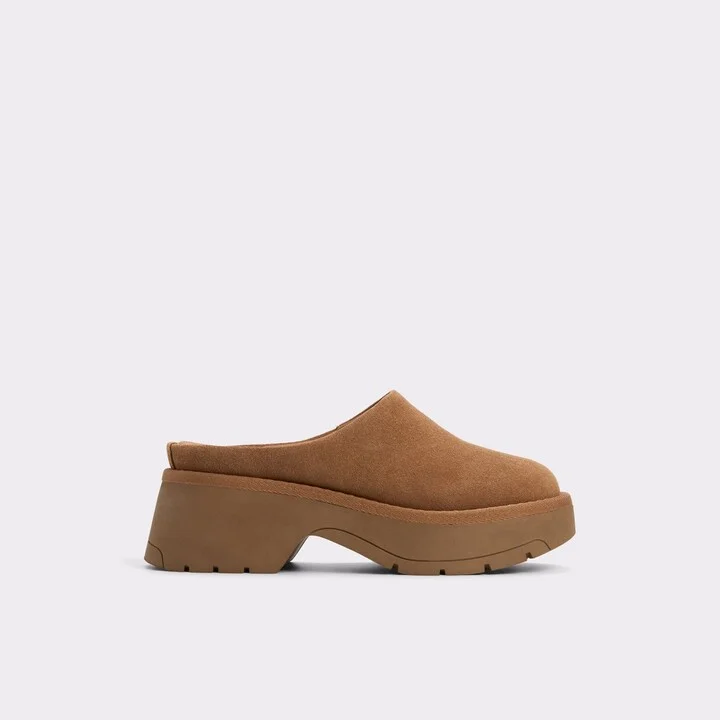 Heeled mule - Lug sole