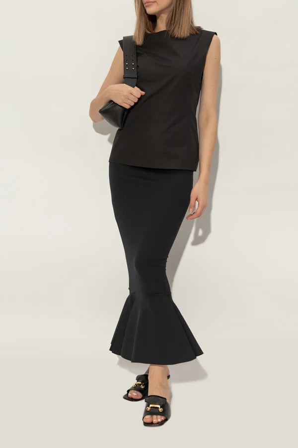 Heeled Mules, , - Black - Image 2