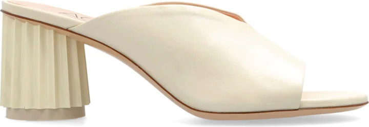 Heeled Mules Dorica, , - Cream