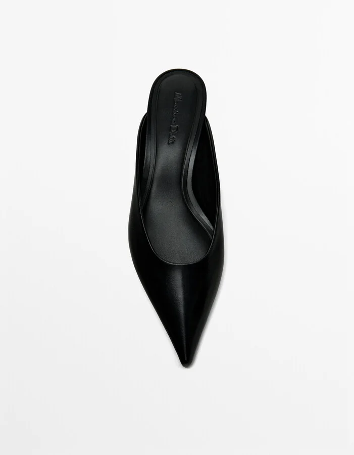 Heeled Mules With Pointed Toes - Image 5