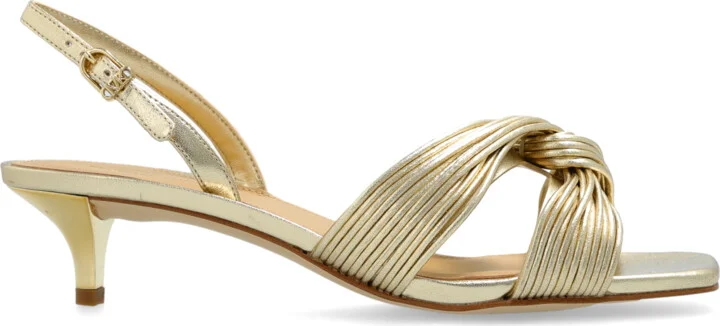 Heeled Sandals Alessia, , - Gold