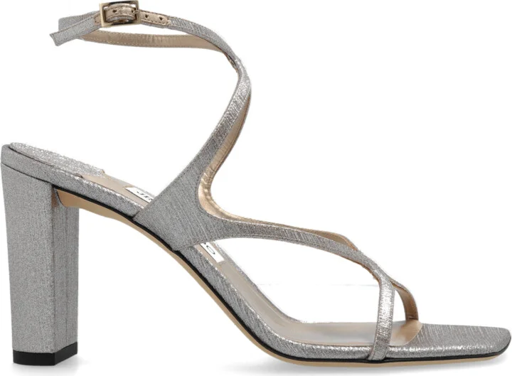 Heeled Sandals Azie, , - Gold