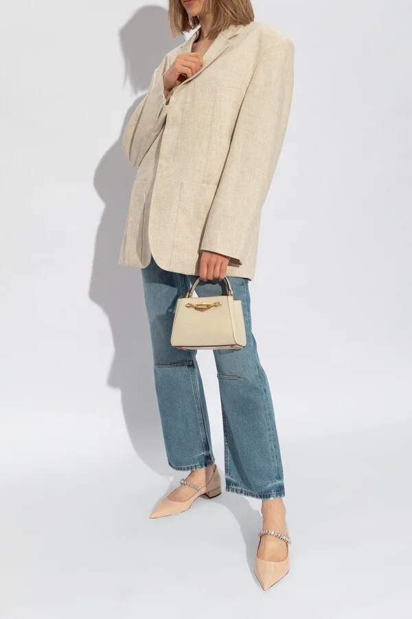 Heeled Sandals 'Bing', , - Beige - Image 2