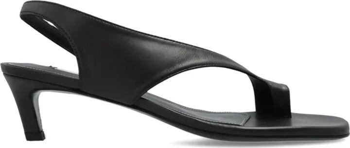Heeled Sandals, , - Brown
