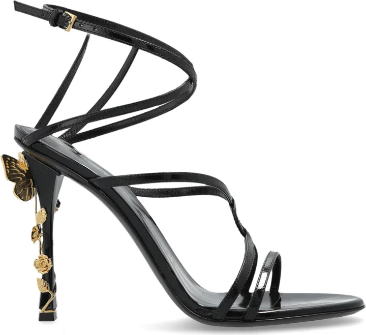 Heeled Sandals ‘Enchantress’, , - Black