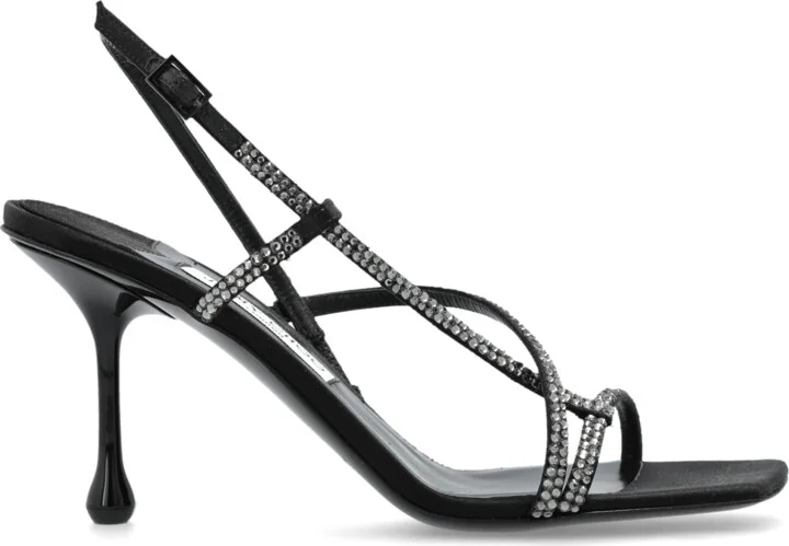 Heeled Sandals ‘Etana’, , - Black