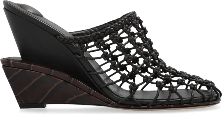 Heeled Sandals Les Doubles Tresses, , - Brown