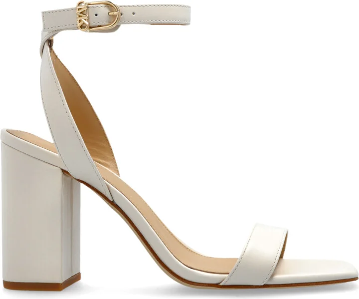 Heeled Sandals "Merriam", , - Cream