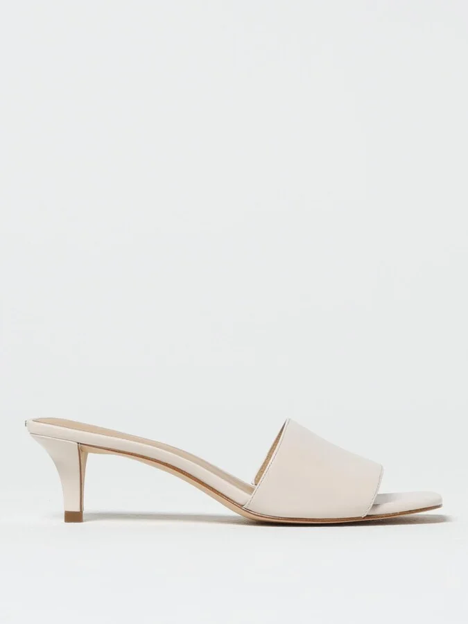 Heeled Sandals MICHAEL KORS Woman color Beige